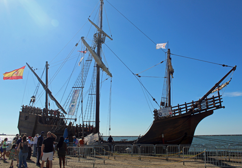 Nao Trinidad Tall Ship from Huelva Spain